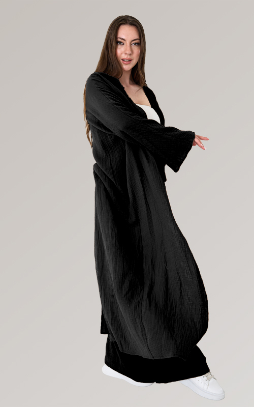 Müslin Takım - Pantalon/ Hırka - 11