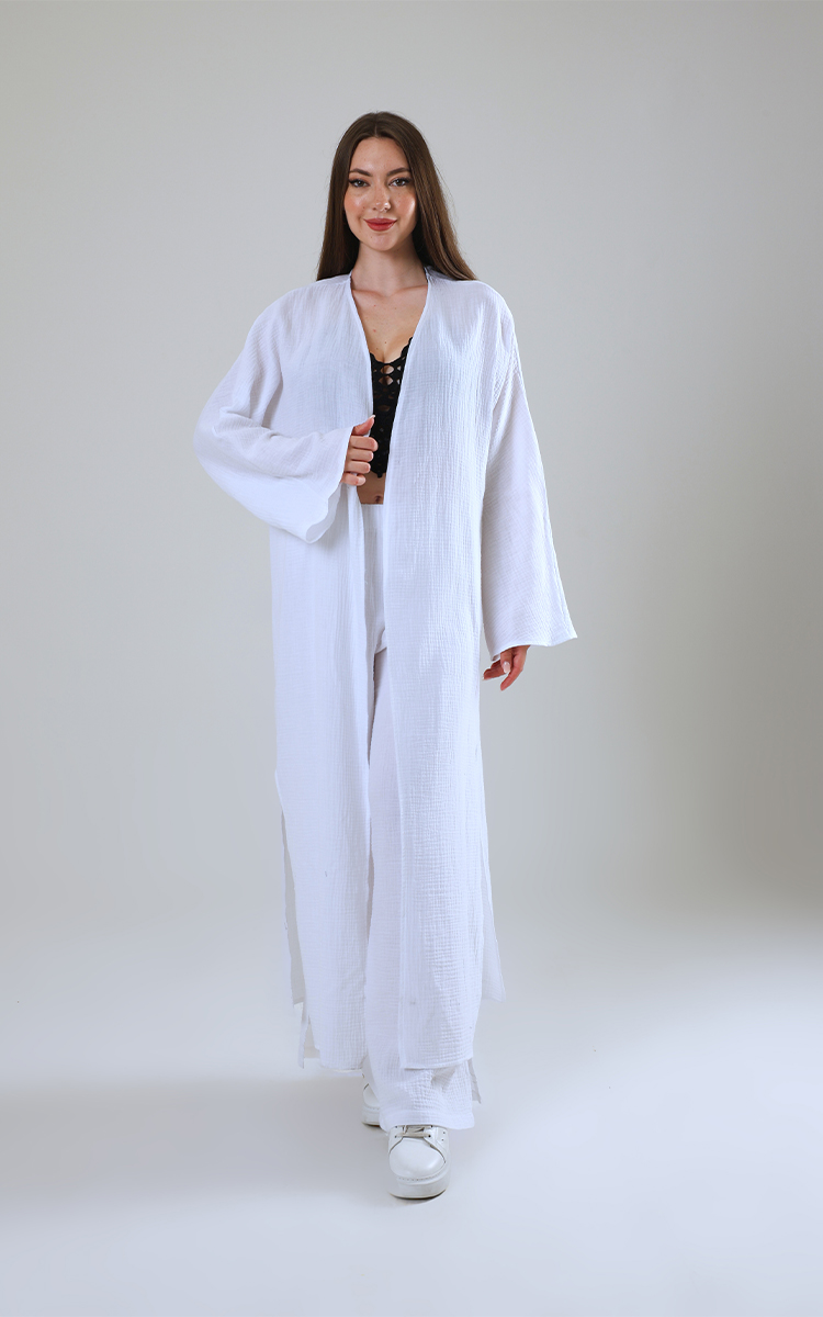 Müslin Takım - Pantalon/ Hırka - 17