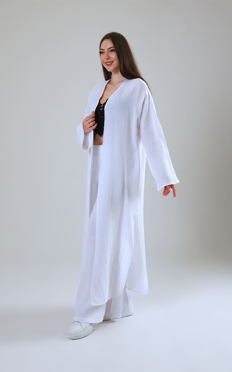 Müslin Takım - Pantalon/ Hırka - 18